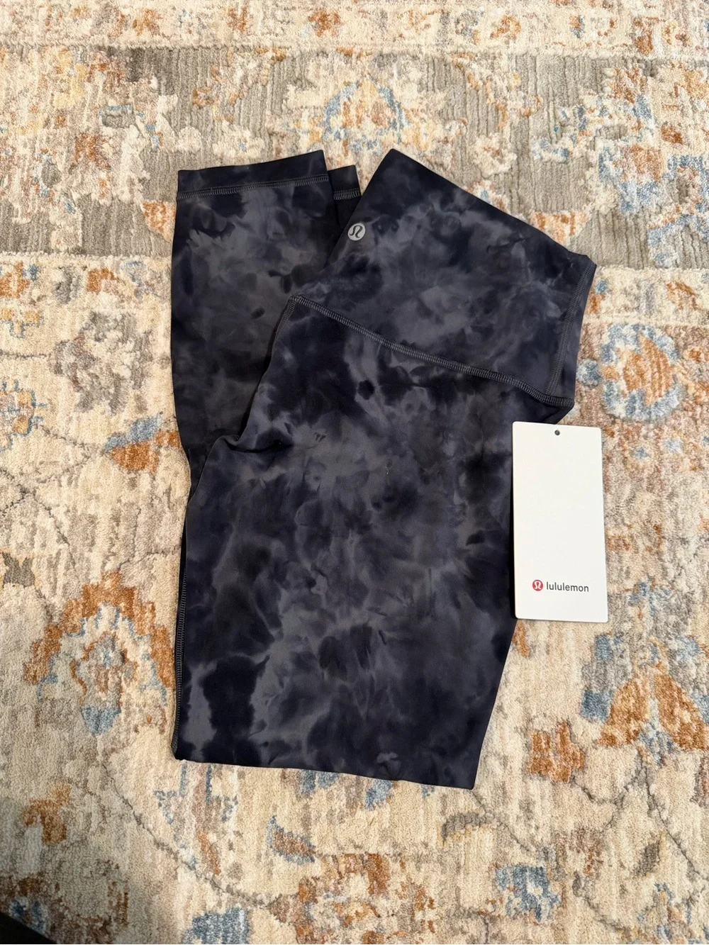 lululemon athletica Women’s Black Tie-Dye Leggings